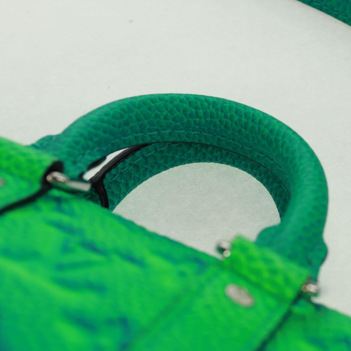 LOUIS VUITTON Monogram Illusion Keepall XS Hand Bag Green M59691 LV Auth ai790SM