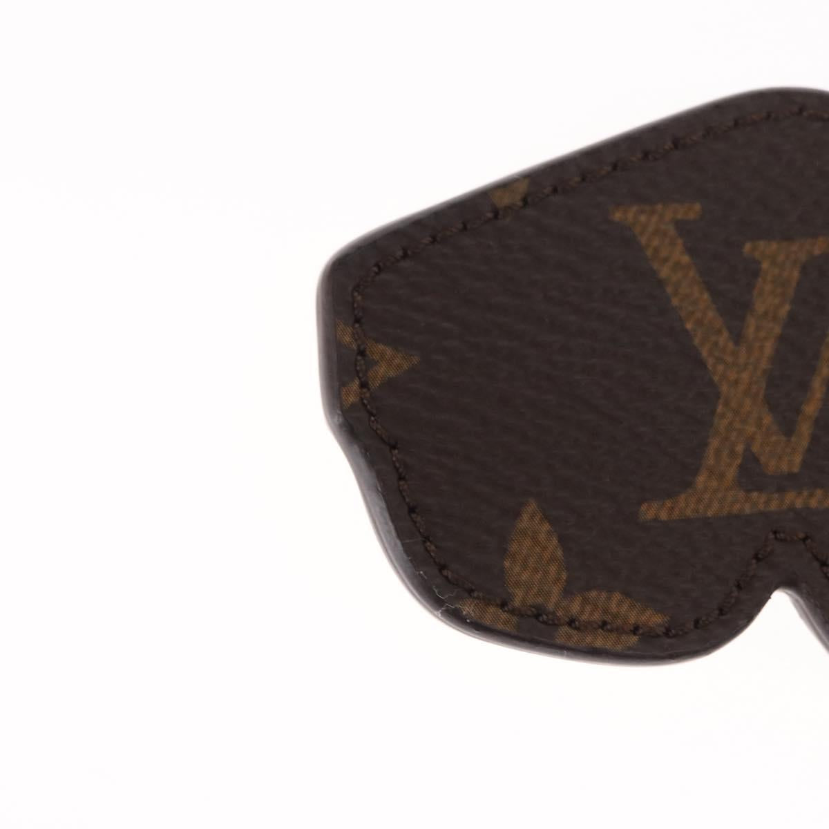 LOUIS VUITTON Monogram Porte Cles 1.1 Millionaire Charm M68865 LV Auth ai795SAV