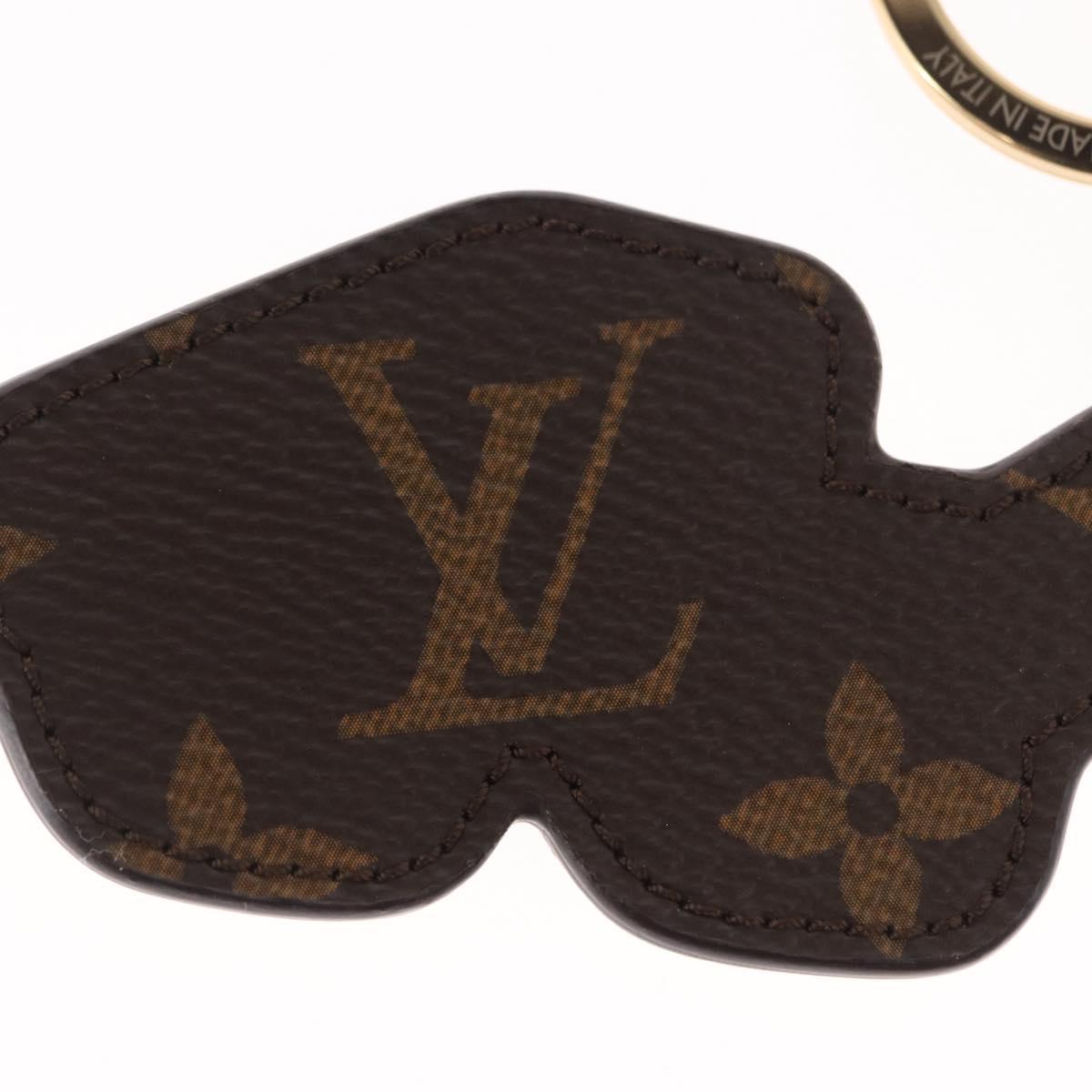 LOUIS VUITTON Monogram Porte Cles 1.1 Millionaire Charm M68865 LV Auth ai795SAV