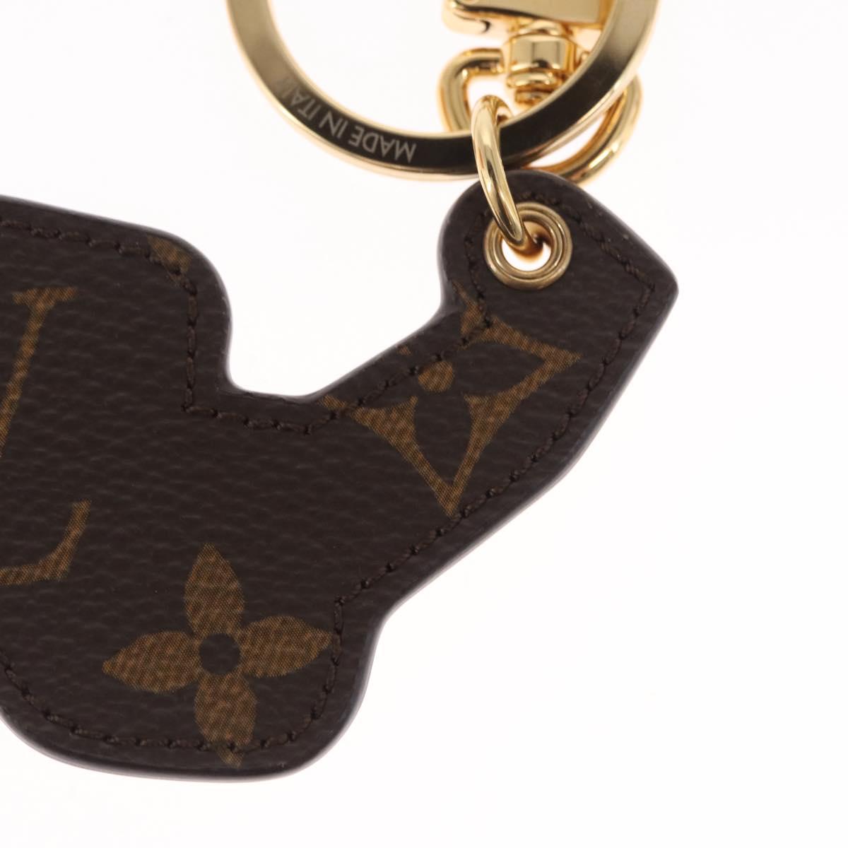 LOUIS VUITTON Monogram Porte Cles 1.1 Millionaire Charm M68865 LV Auth ai795SAV