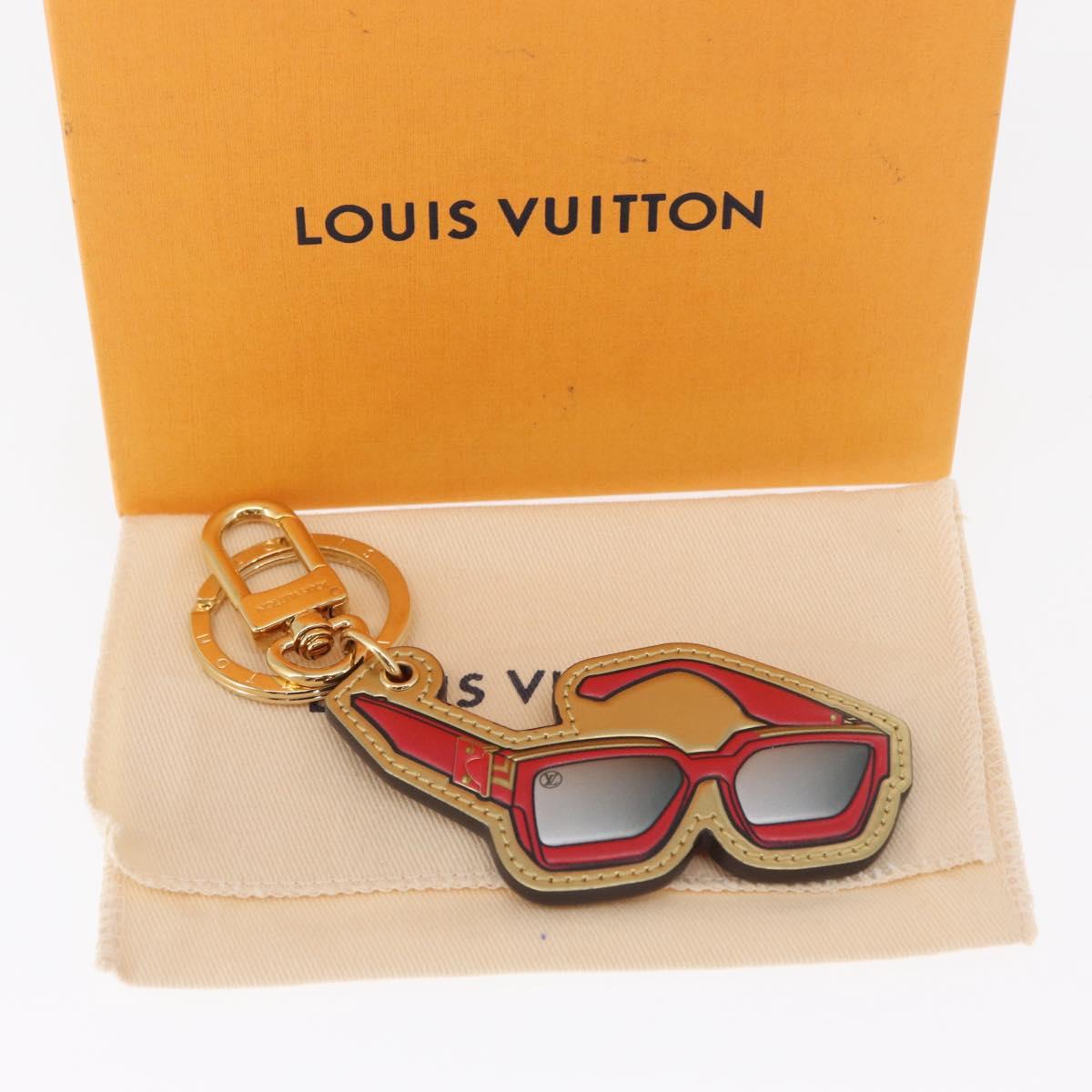 LOUIS VUITTON Monogram Porte Cles 1.1 Millionaire Charm M68865 LV Auth ai795SAV