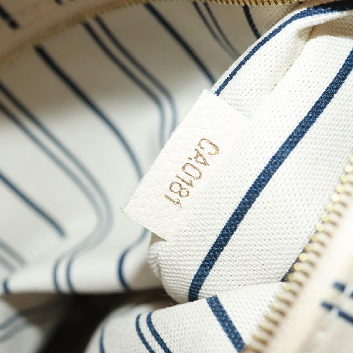 LOUIS VUITTON Monogram Empreinte Artsy MM Shoulder Bag White M93449 Auth ai796