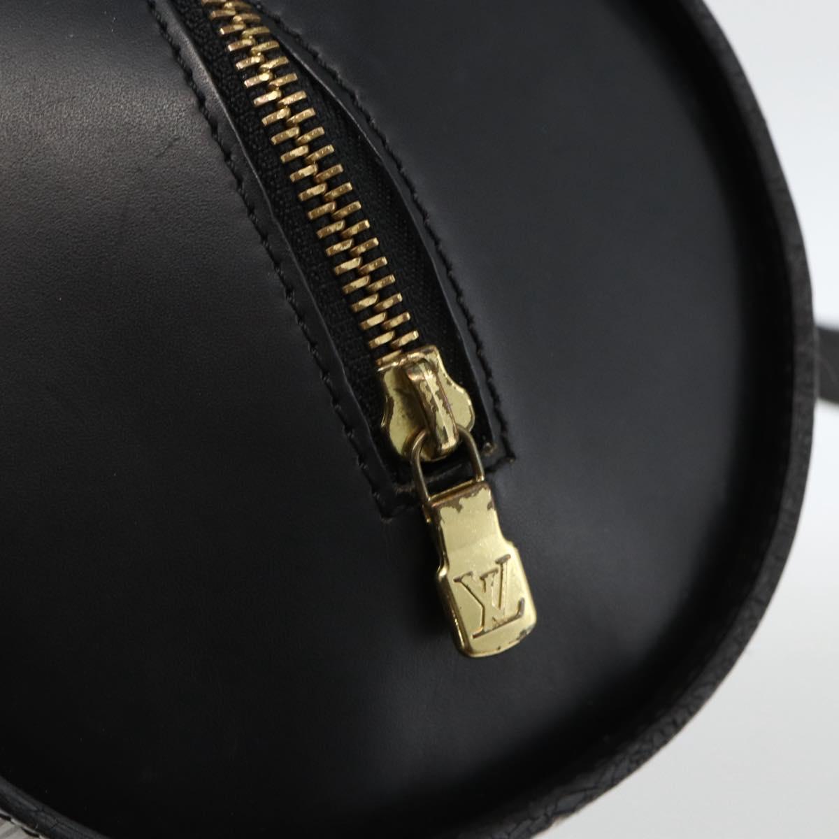 LOUIS VUITTON Epi Soufflot Hand Bag Black M52222 LV Auth ai800A