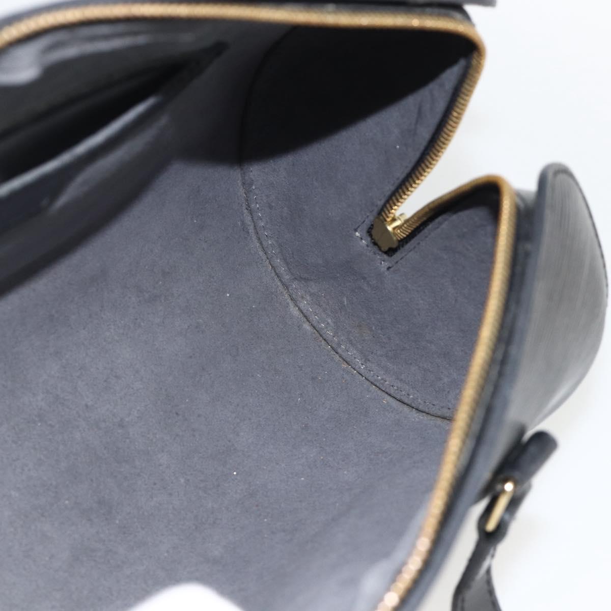 LOUIS VUITTON Epi Soufflot Hand Bag Black M52222 LV Auth ai800A