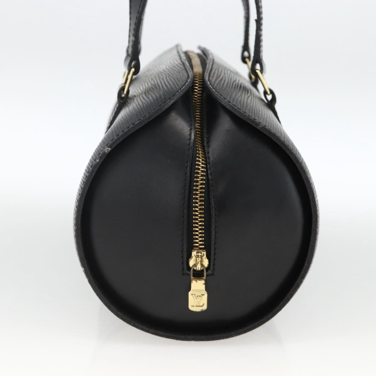 LOUIS VUITTON Epi Soufflot Hand Bag Black M52222 LV Auth ai800A