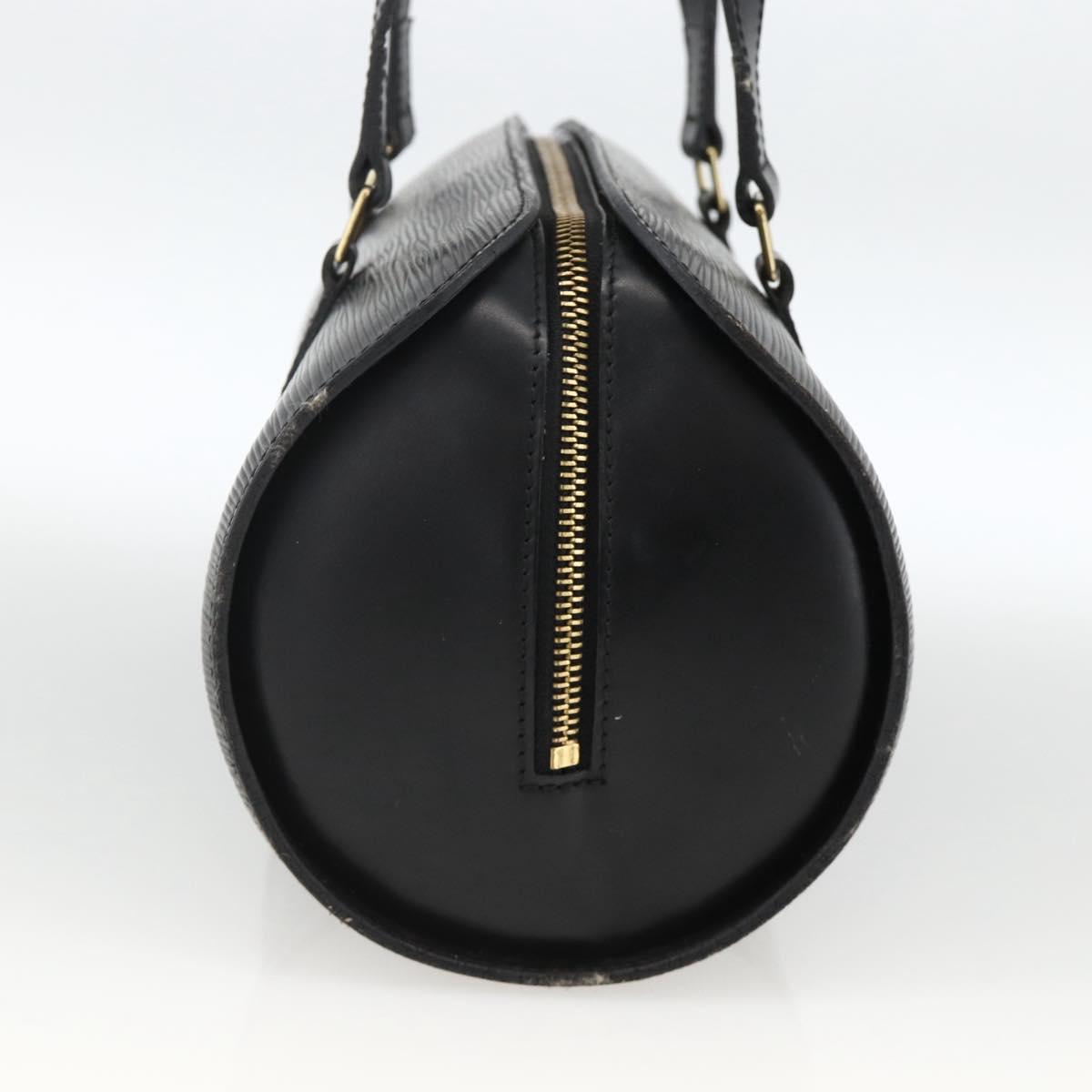 LOUIS VUITTON Epi Soufflot Hand Bag Black M52222 LV Auth ai800A