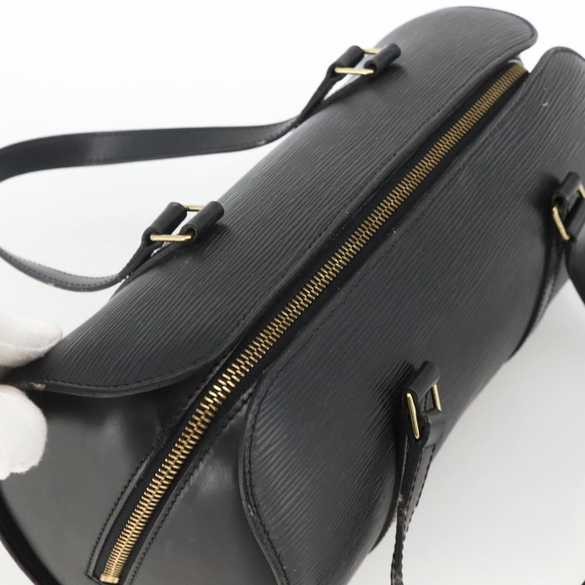LOUIS VUITTON Epi Soufflot Hand Bag Black M52222 LV Auth ai800A