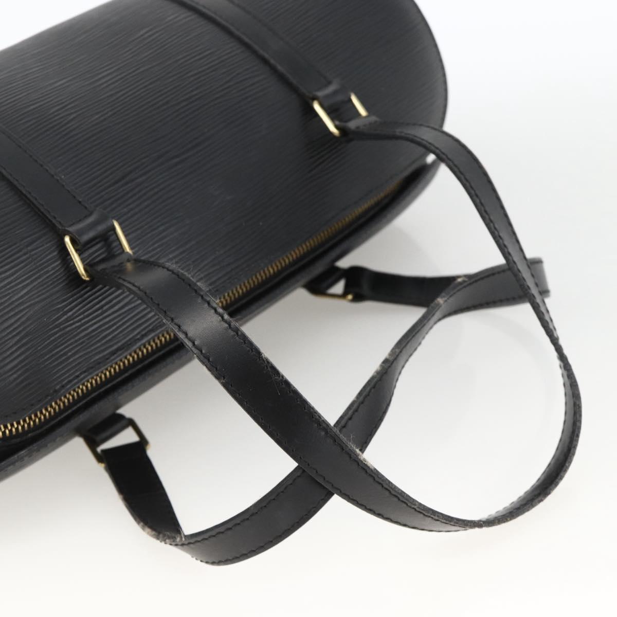 LOUIS VUITTON Epi Soufflot Hand Bag Black M52222 LV Auth ai800A