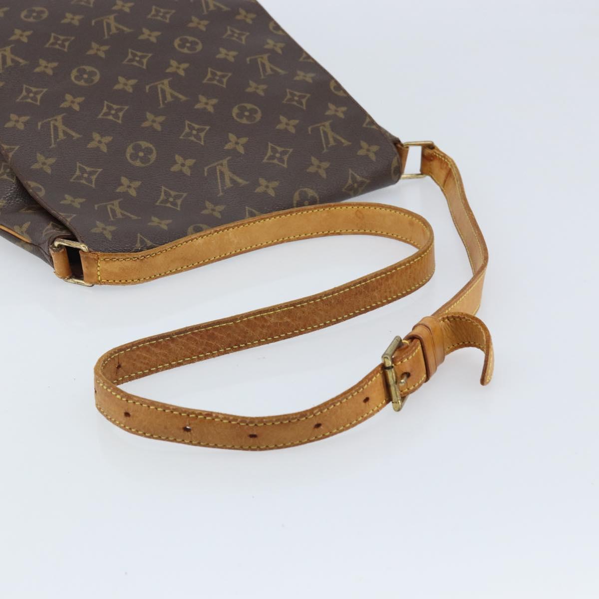 LOUIS VUITTON Monogram Musette Shoulder Bag M51256 LV Auth ai806