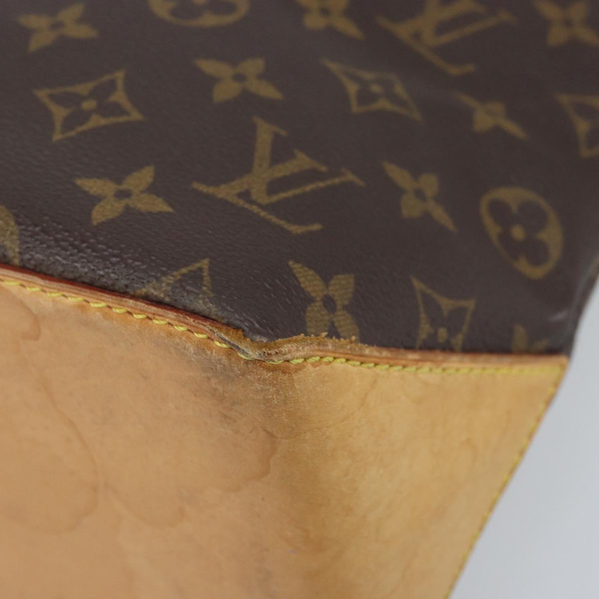 LOUIS VUITTON Monogram Cabas Piano Tote Bag M51148 LV Auth ai808