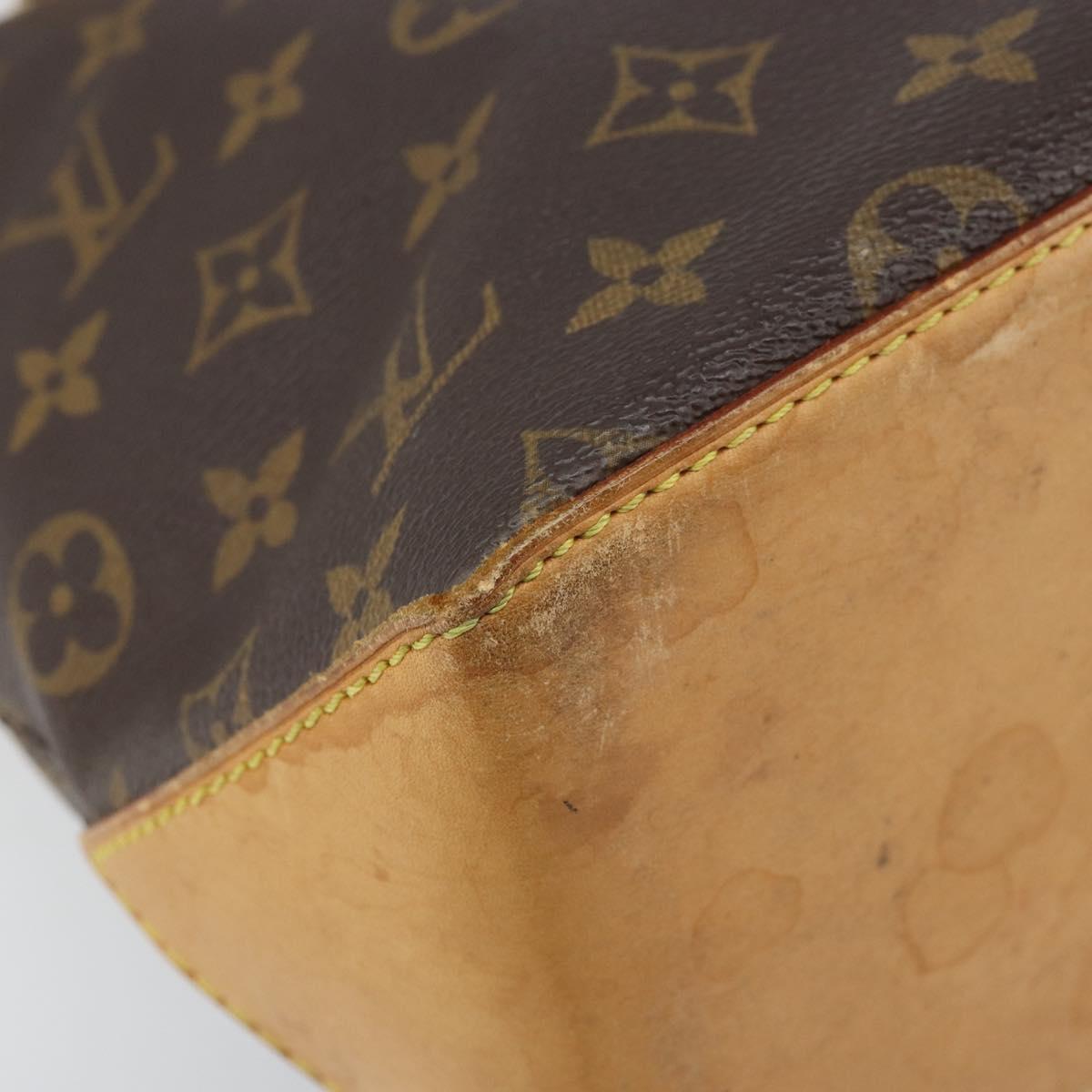LOUIS VUITTON Monogram Cabas Piano Tote Bag M51148 LV Auth ai808