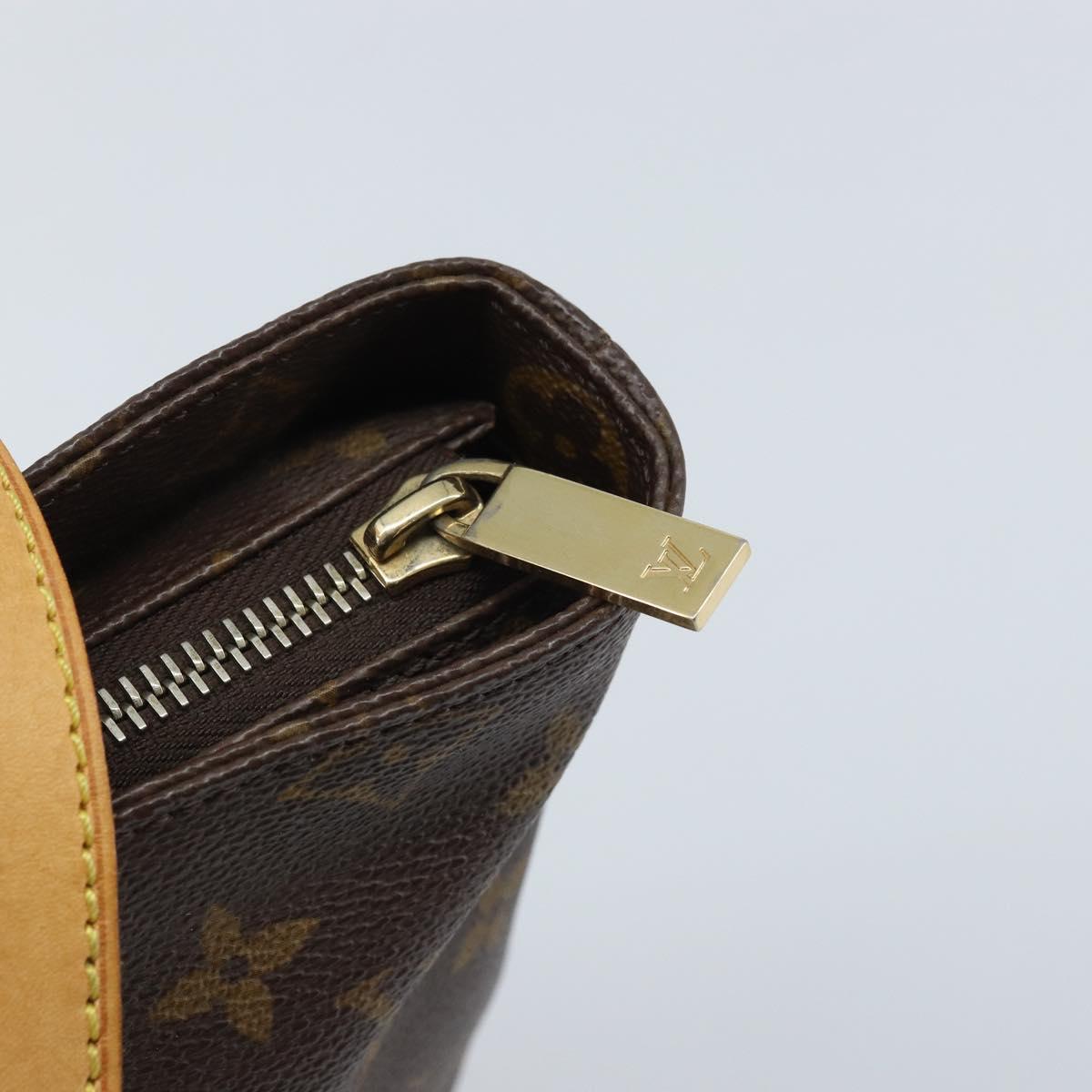 LOUIS VUITTON Monogram Cabas Piano Tote Bag M51148 LV Auth ai808