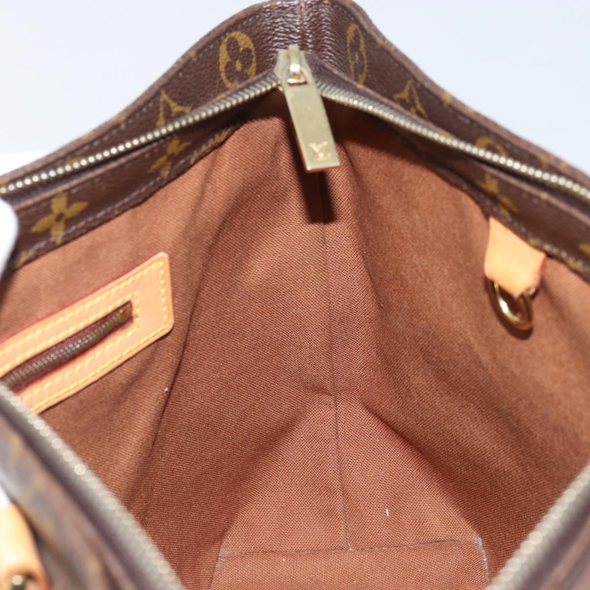 LOUIS VUITTON Monogram Cabas Piano Tote Bag M51148 LV Auth ai808