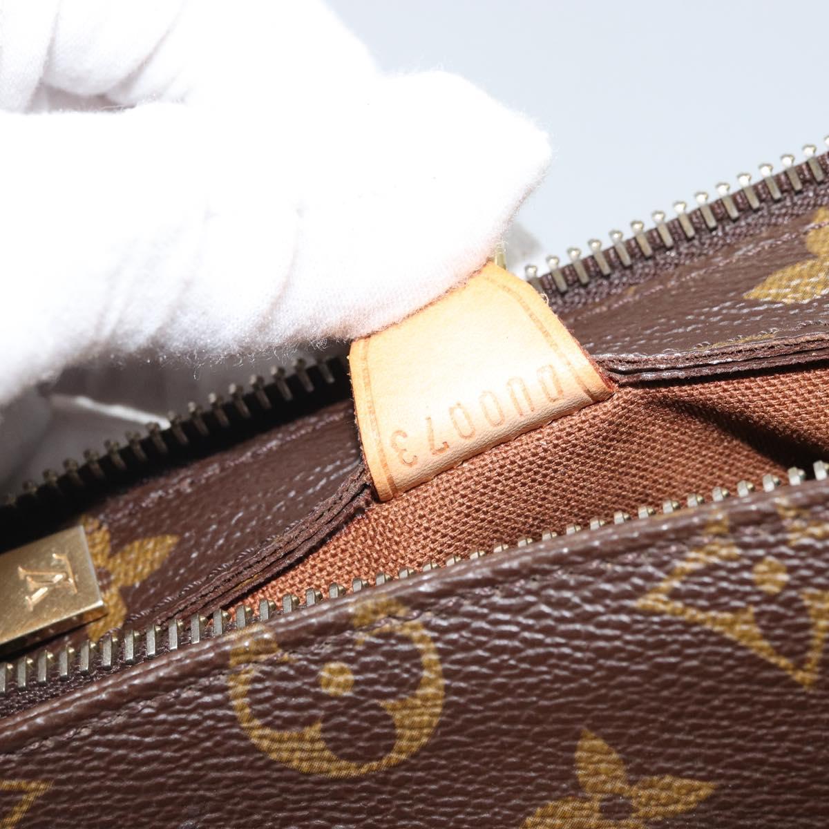 LOUIS VUITTON Monogram Cabas Piano Tote Bag M51148 LV Auth ai808