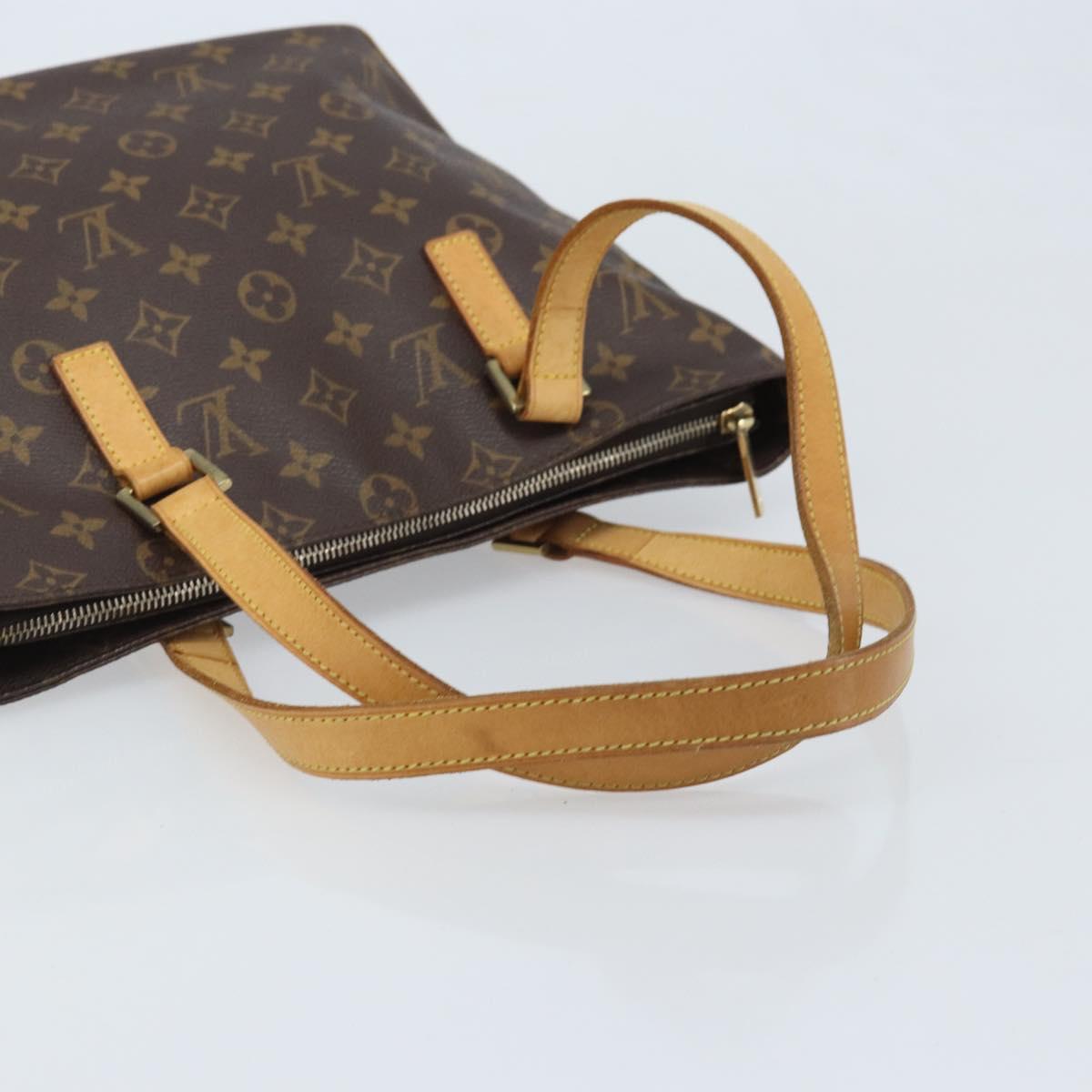 LOUIS VUITTON Monogram Cabas Piano Tote Bag M51148 LV Auth ai808