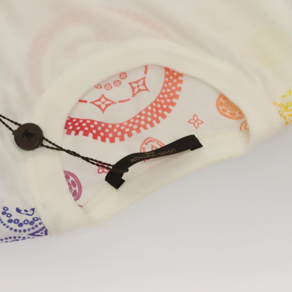LOUIS VUITTON Fragment Bandana Paisley T Shirt Cotton XS Multicolor Auth ak021AM