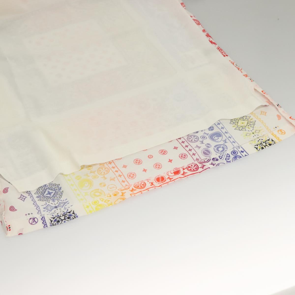 LOUIS VUITTON Fragment Bandana Paisley T Shirt Cotton XS Multicolor Auth ak021AM