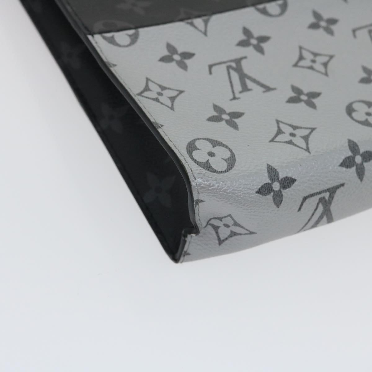 LOUIS VUITTON Monogram Split Pochette Voyage MM Clutch Bag M63039 LV Auth ak168V