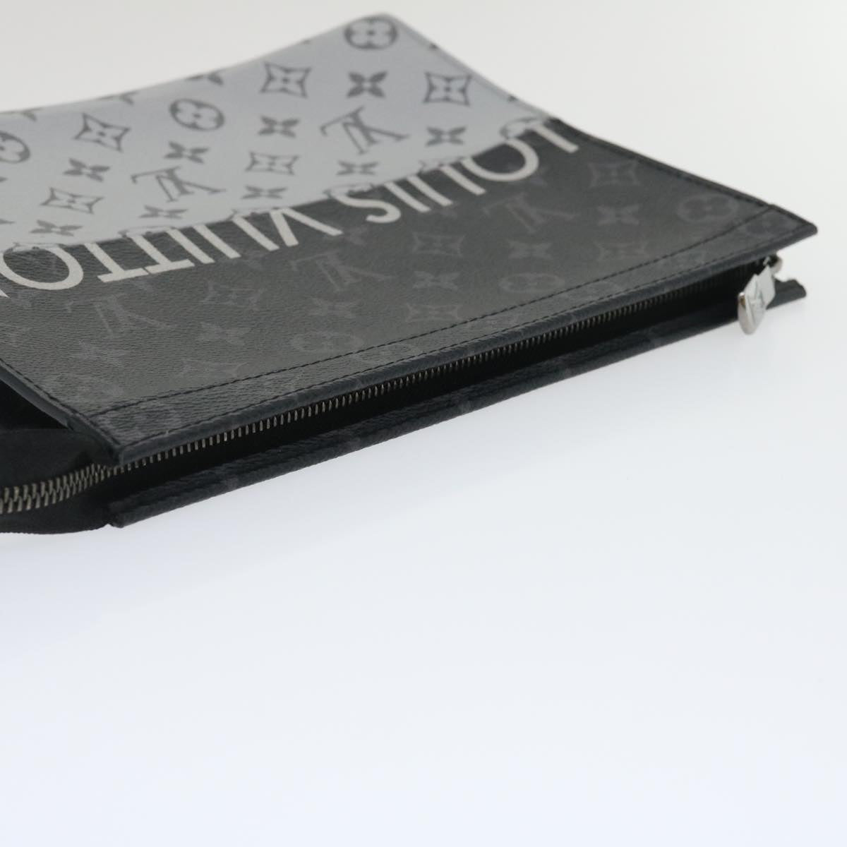 LOUIS VUITTON Monogram Split Pochette Voyage MM Clutch Bag M63039 LV Auth ak168A