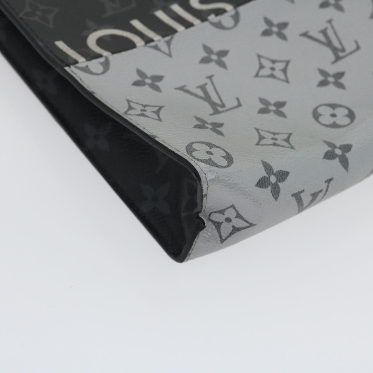 LOUIS VUITTON Monogram Split Pochette Voyage MM Clutch Bag M63039 LV Auth ak168A