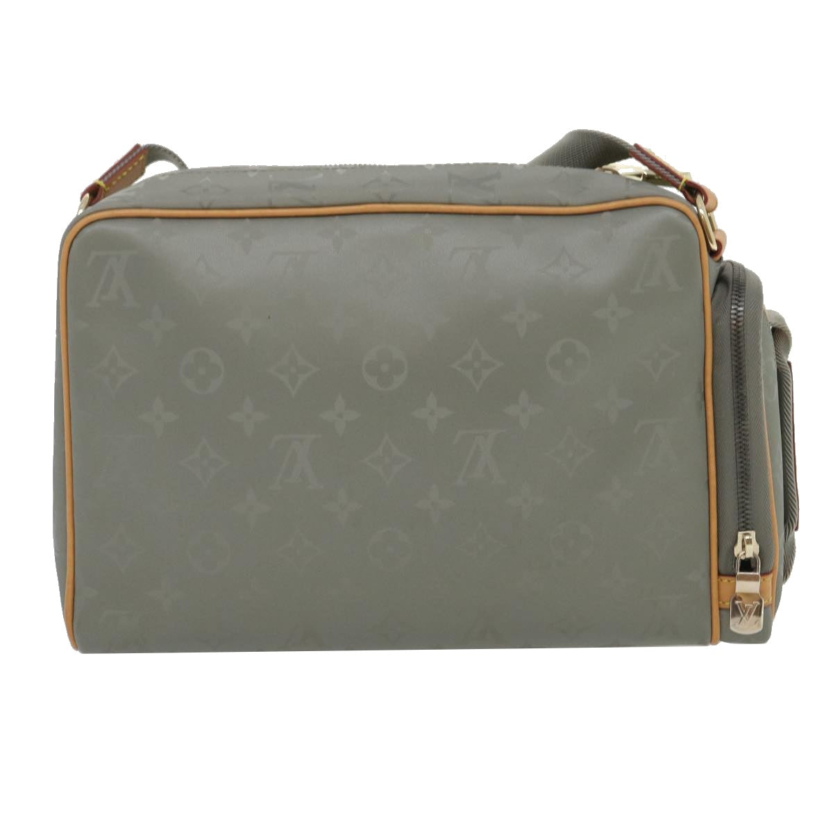 LOUIS VUITTON Monogram titanium Camera Bag Shoulder Bag Gray M43884 Auth ak180SM