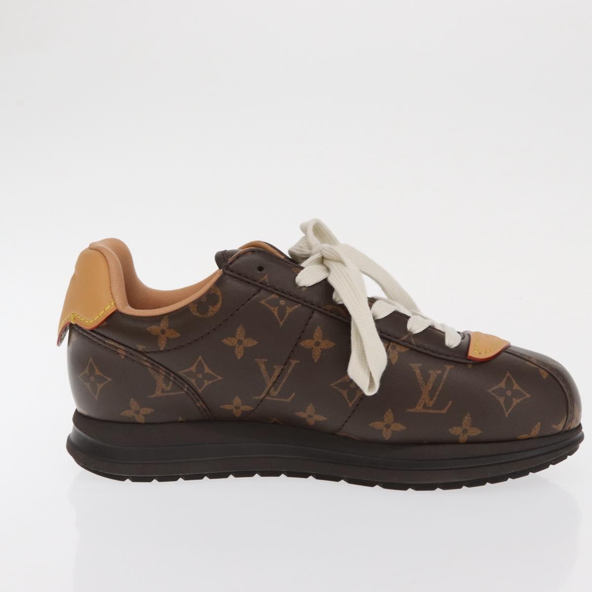 LOUIS VUITTON Monogram Pattern LV Butter Soft Sneakers 1AIKVD LV Auth ak216SM