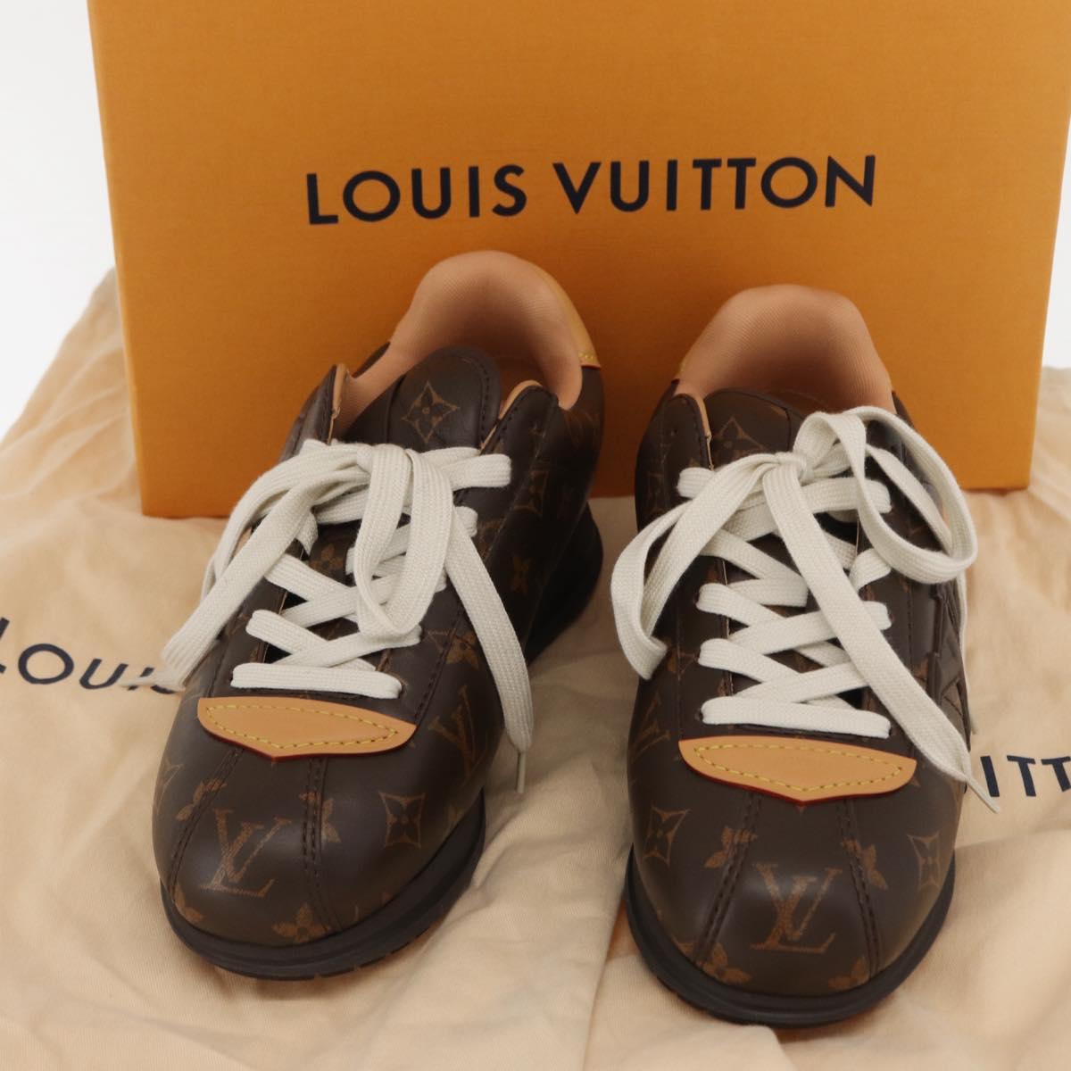 LOUIS VUITTON Monogram Pattern LV Butter Soft Sneakers 1AIKVD LV Auth ak216SM