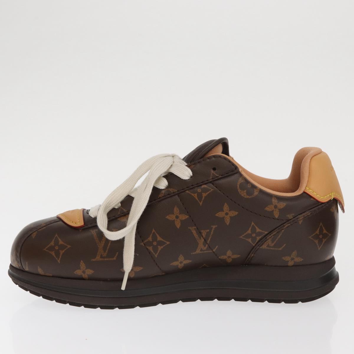 LOUIS VUITTON Monogram Pattern LV Butter Soft Sneakers 1AIKVD LV Auth ak216SM