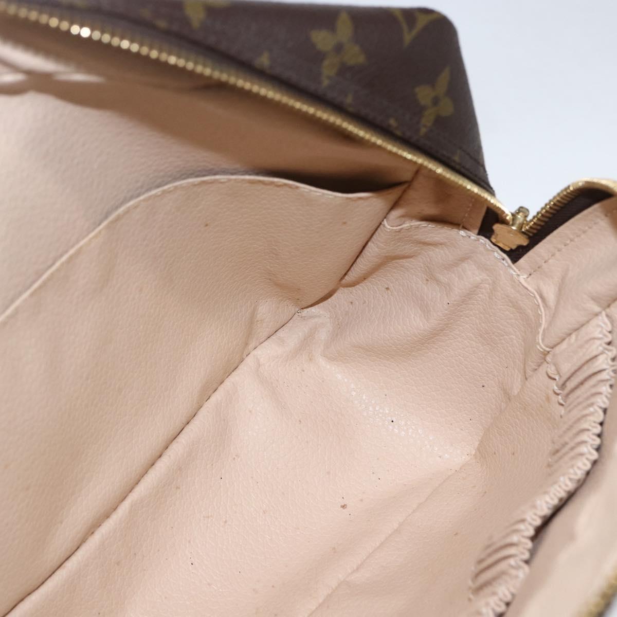 LOUIS VUITTON Monogram Trousse Toilette 28 Clutch Bag M47522 LV Auth am10005