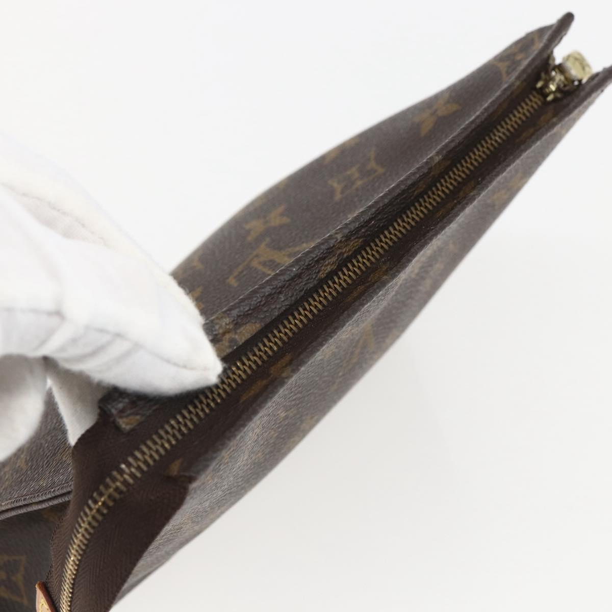 LOUIS VUITTON Monogram Poche Toilette 19 Pouch M47544 LV Auth am10011
