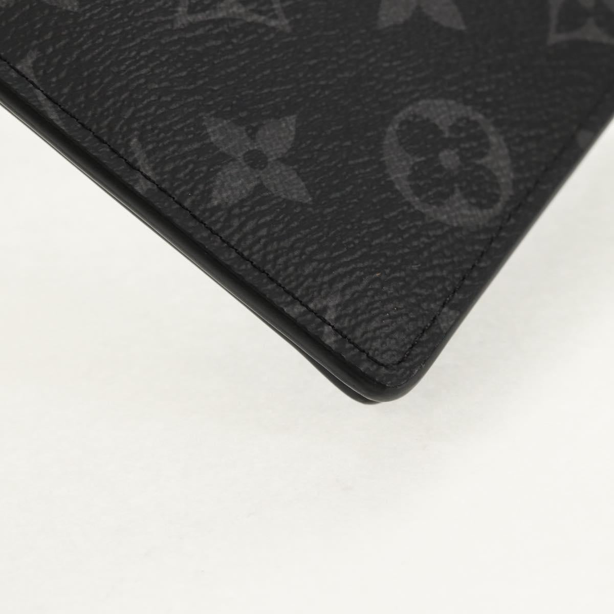 LOUIS VUITTON Monogram Eclipse Porte Feuille Brother Wallet M61697 Auth am10014M
