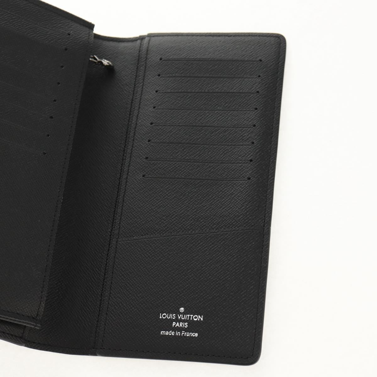 LOUIS VUITTON Monogram Eclipse Porte Feuille Brother Wallet M61697 Auth am10014M