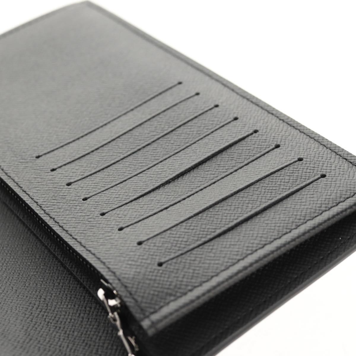 LOUIS VUITTON Monogram Eclipse Porte Feuille Brother Wallet M61697 Auth am10014M