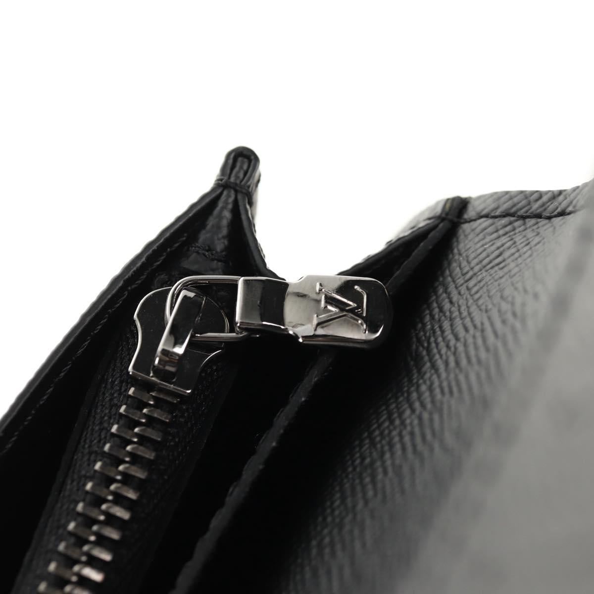 LOUIS VUITTON Monogram Eclipse Porte Feuille Brother Wallet M61697 Auth am10014M