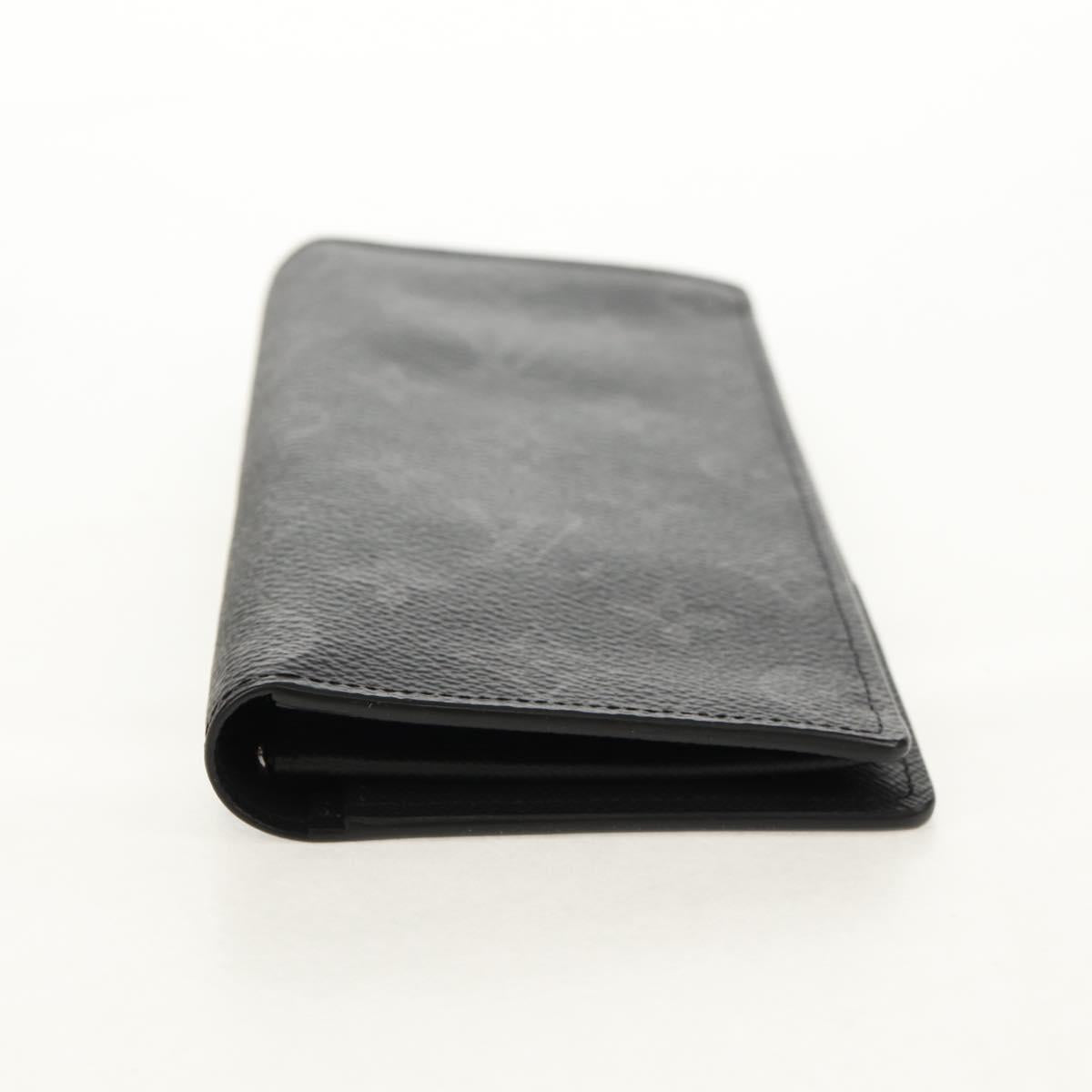 LOUIS VUITTON Monogram Eclipse Porte Feuille Brother Wallet M61697 Auth am10014M