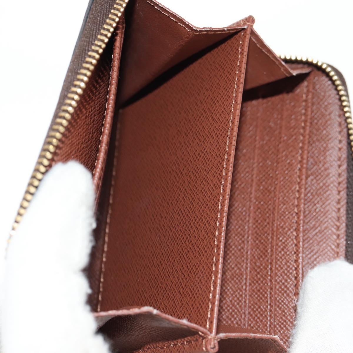 LOUIS VUITTON Monogram Zippy Coin Purse Coin Purse M60067 LV Auth am10019M