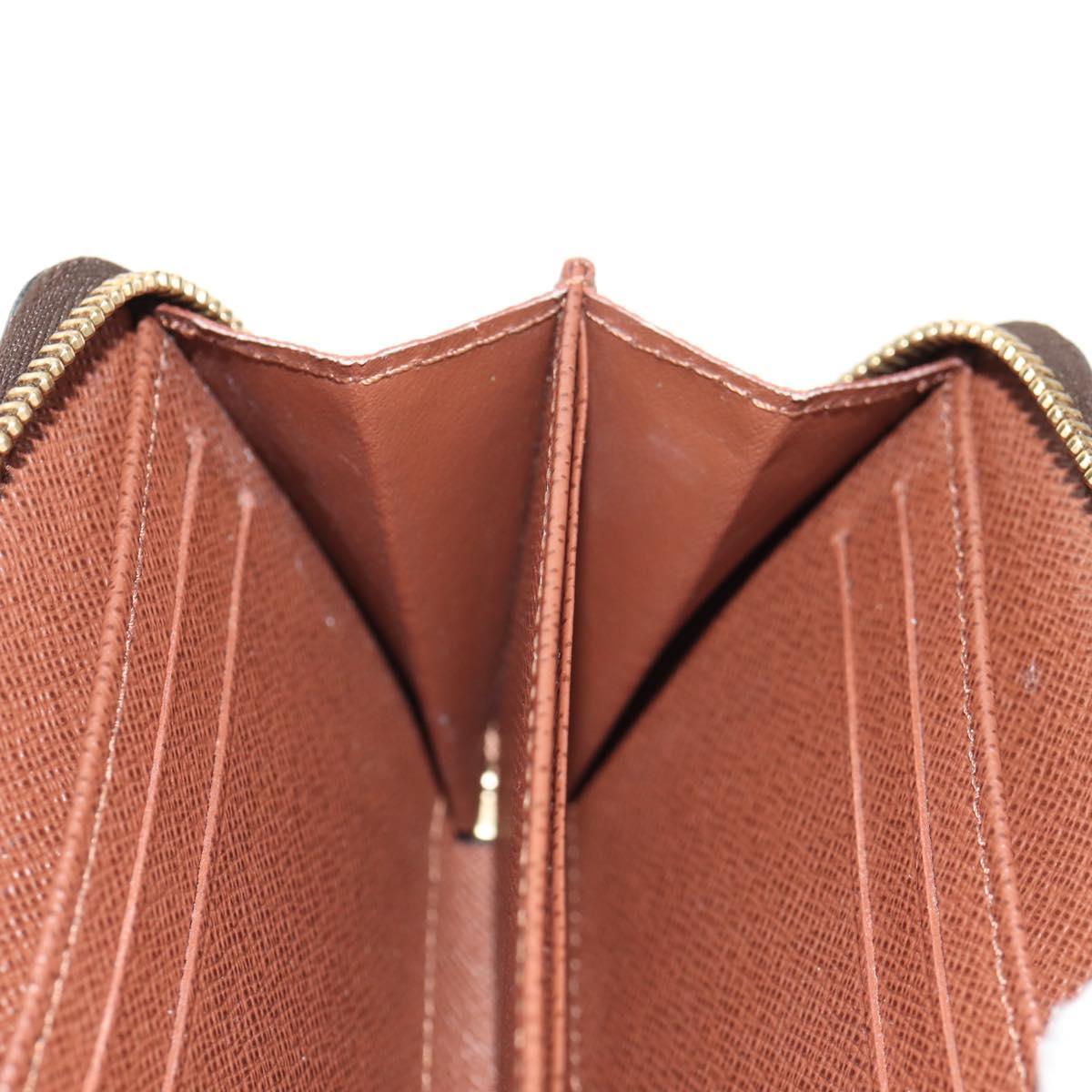 LOUIS VUITTON Monogram Zippy Coin Purse Coin Purse M60067 LV Auth am10019M