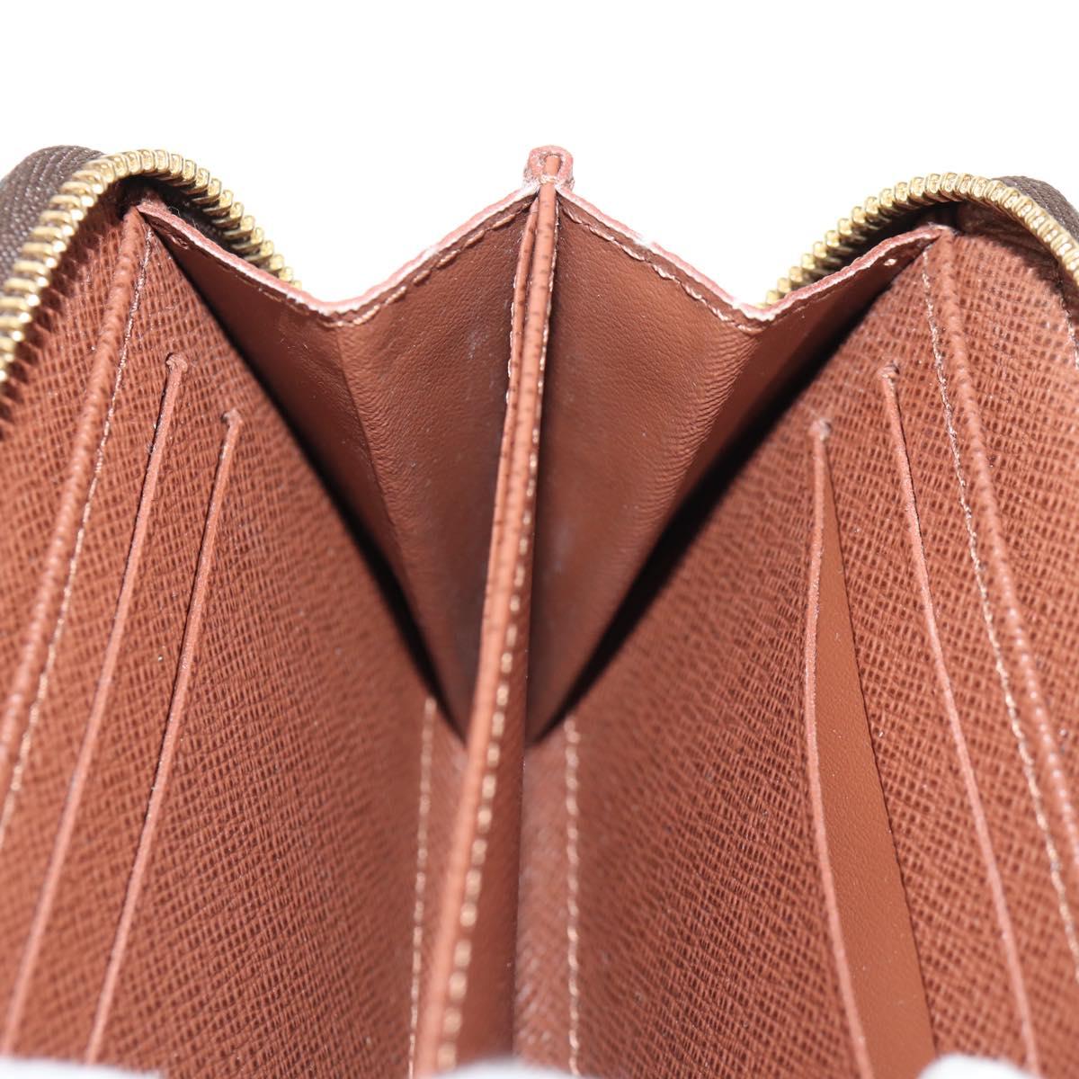 LOUIS VUITTON Monogram Zippy Coin Purse Coin Purse M60067 LV Auth am10019M