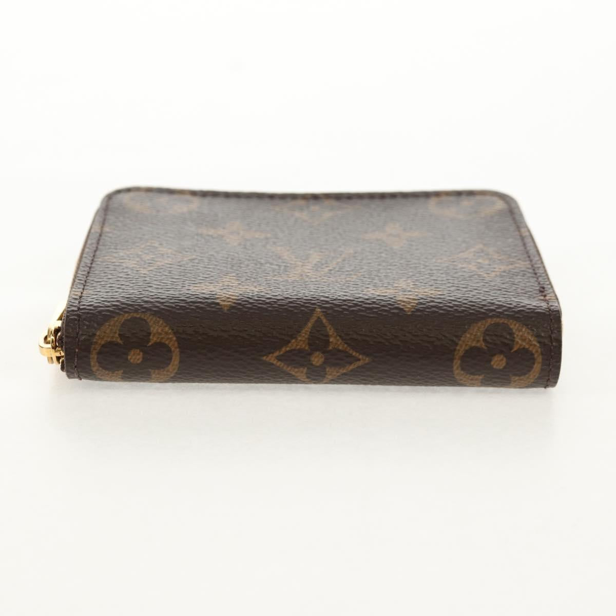 LOUIS VUITTON Monogram Zippy Coin Purse Coin Purse M60067 LV Auth am10019M