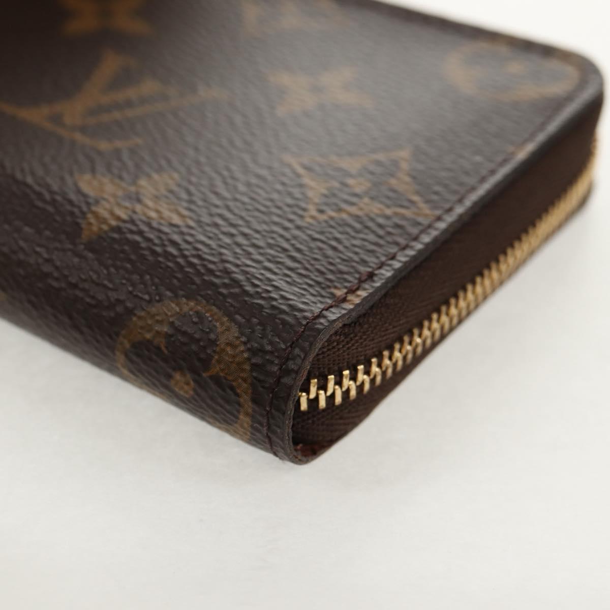 LOUIS VUITTON Monogram Zippy Coin Purse Coin Purse M60067 LV Auth am10019M