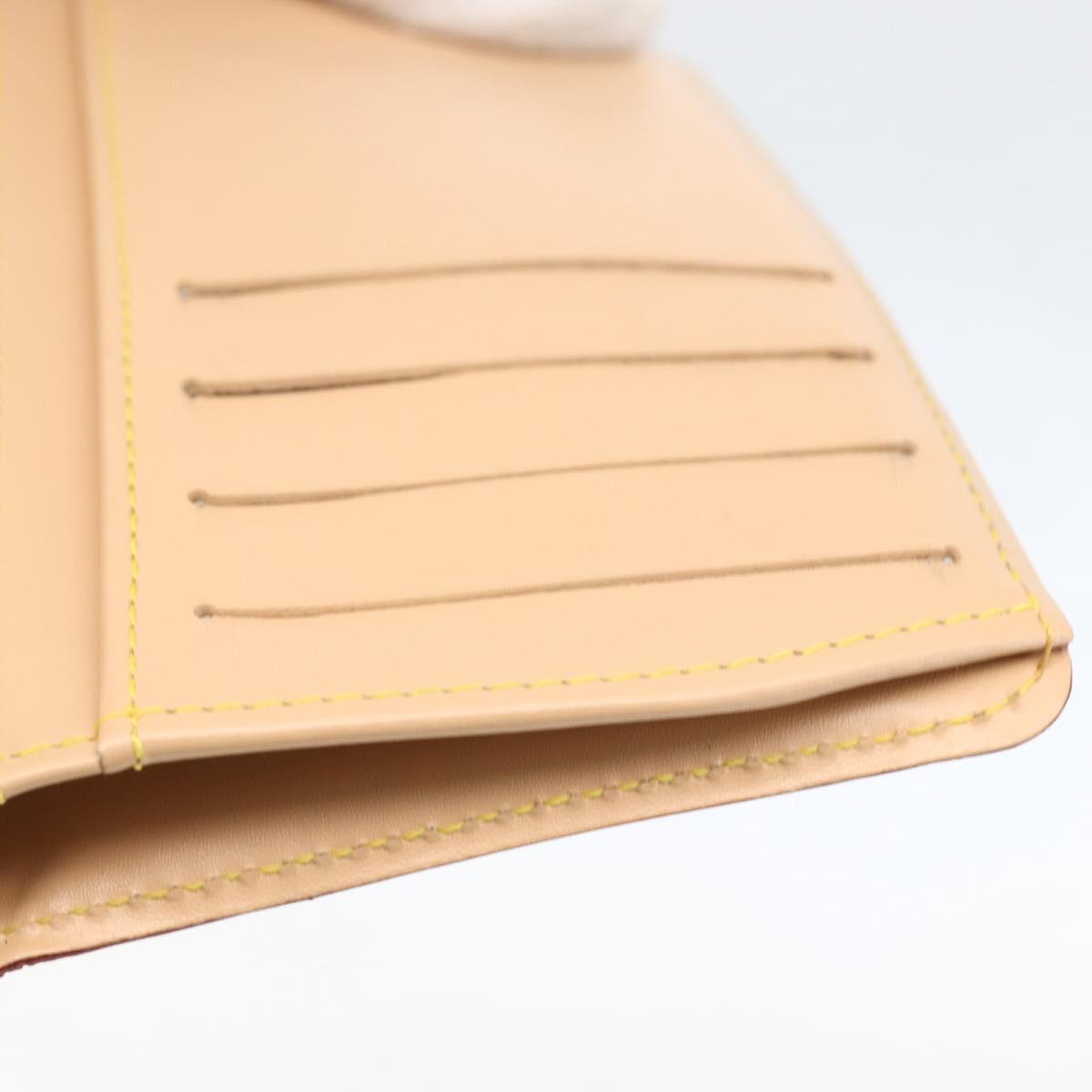 LOUIS VUITTON Multicolor Portefeuille Viennois Wallet Black M92988 Auth am10020V