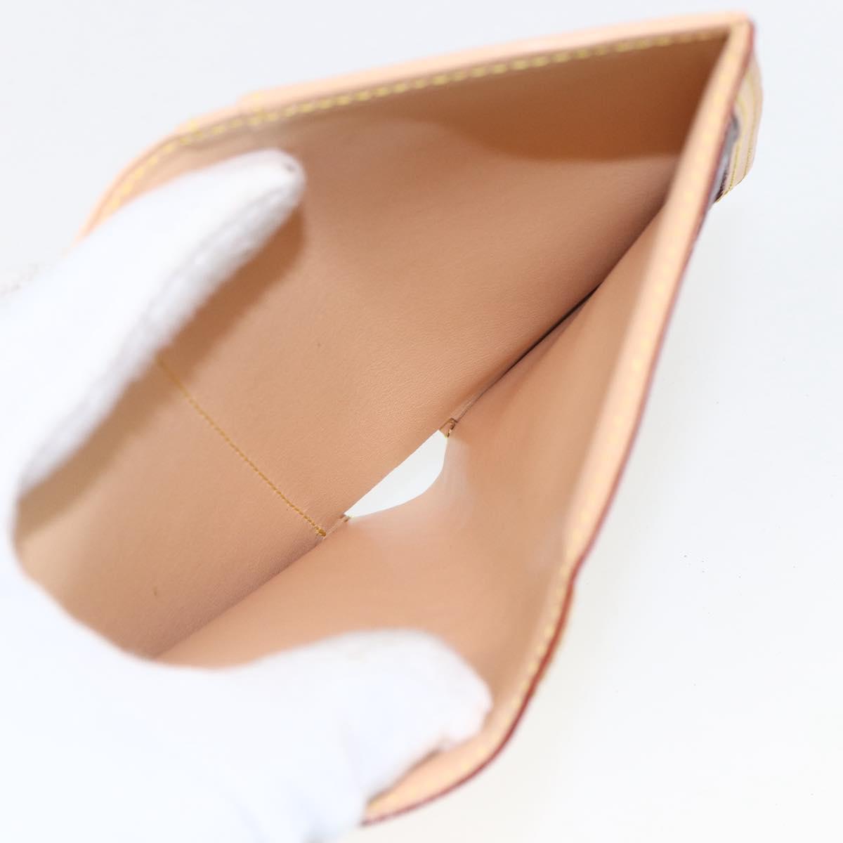 LOUIS VUITTON Multicolor Portefeuille Viennois Wallet Black M92988 Auth am10020V