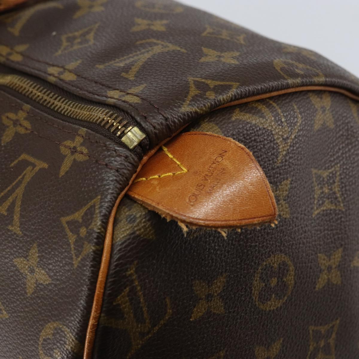 LOUIS VUITTON Monogram Speedy 40 Hand Bag M41522 LV Auth am10023