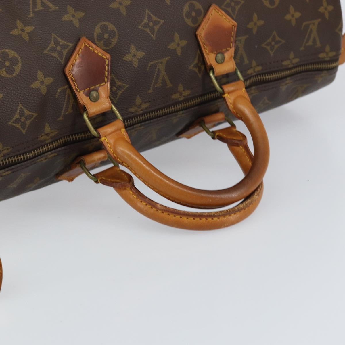 LOUIS VUITTON Monogram Speedy 40 Hand Bag M41522 LV Auth am10023