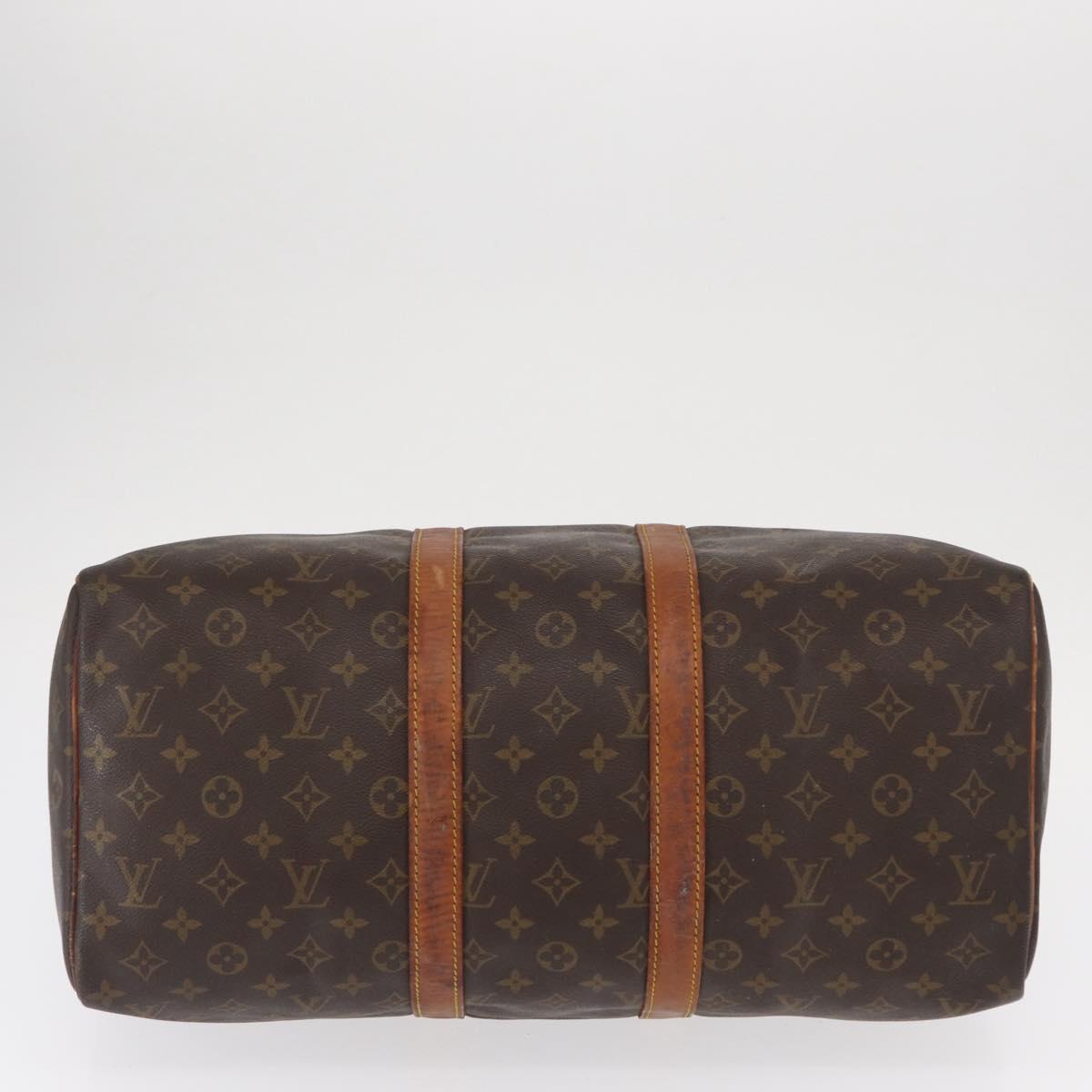 LOUIS VUITTON Monogram Keepall 50 Boston Bag M41426 LV Auth am10039