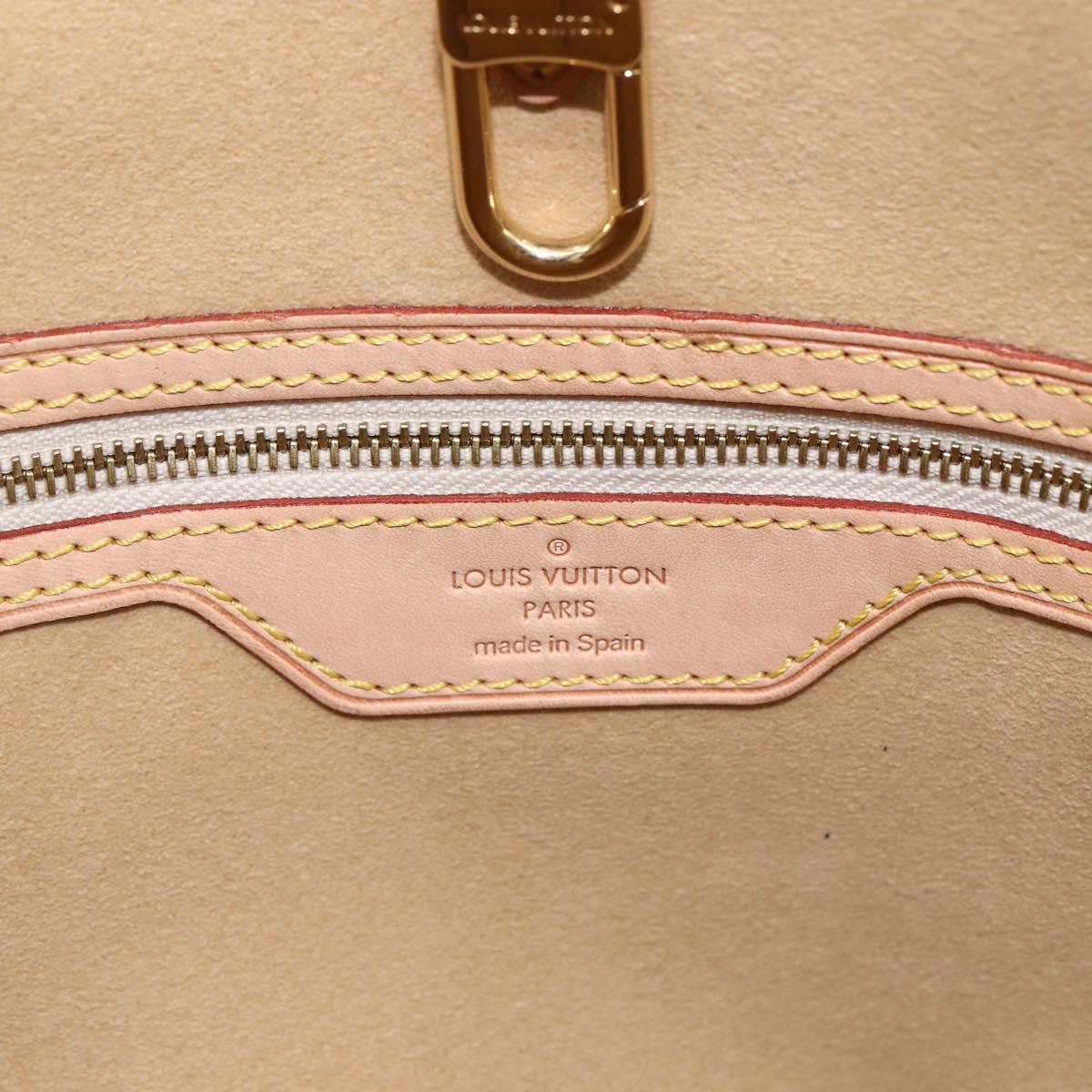 LOUIS VUITTON Damier Azur Hampstead MM Tote Bag N51206 LV Auth am10041V