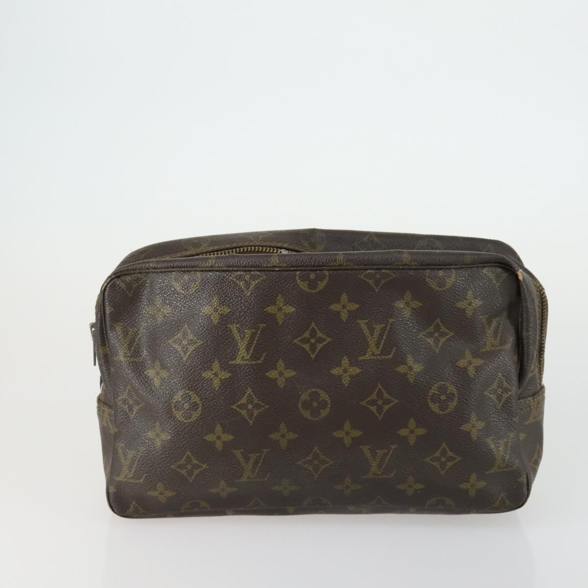 LOUIS VUITTON Monogram Clutch Bag 2 Set LV Auth am10054