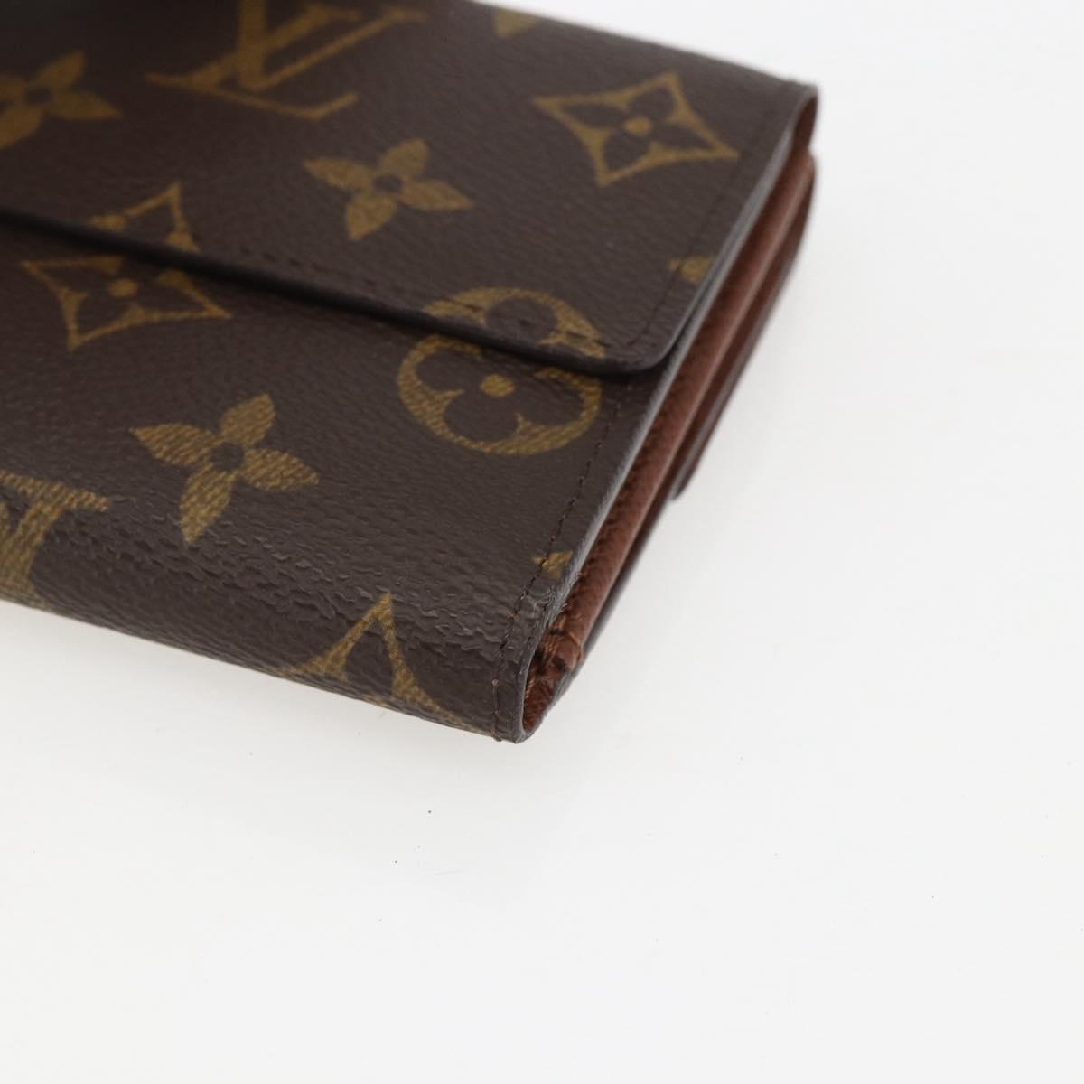 LOUIS VUITTON Porte Monnaie Bier Cartes Crdit Wallet M61652 LV Auth am10084V