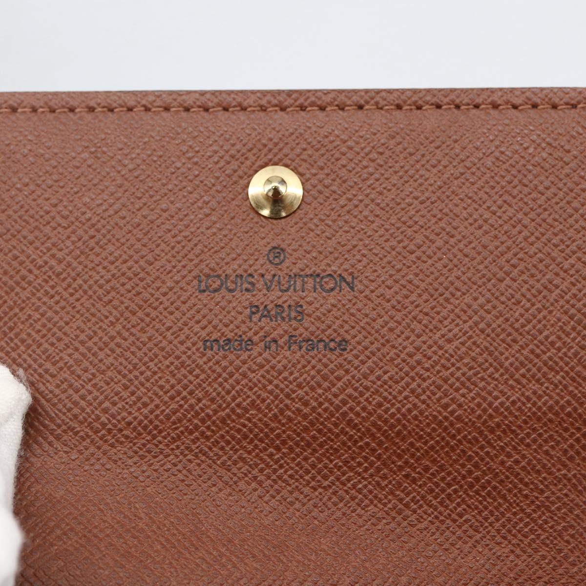 LOUIS VUITTON Porte Monnaie Bier Cartes Crdit Wallet M61652 LV Auth am10084V