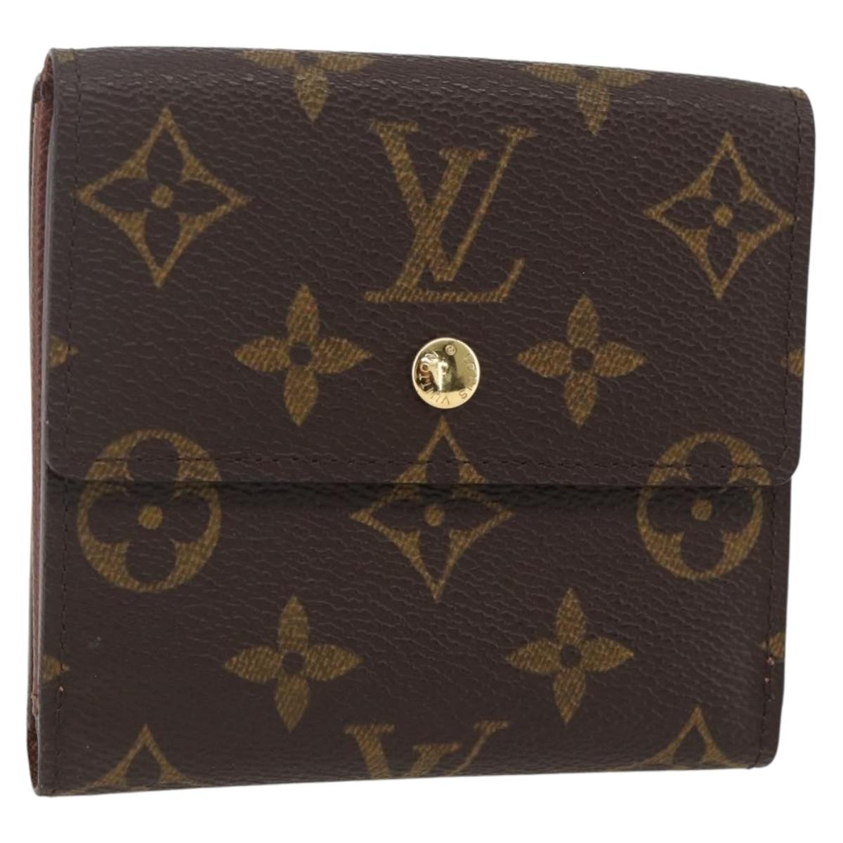 LOUIS VUITTON Porte Monnaie Bier Cartes Crdit Wallet M61652 LV Auth am10084V